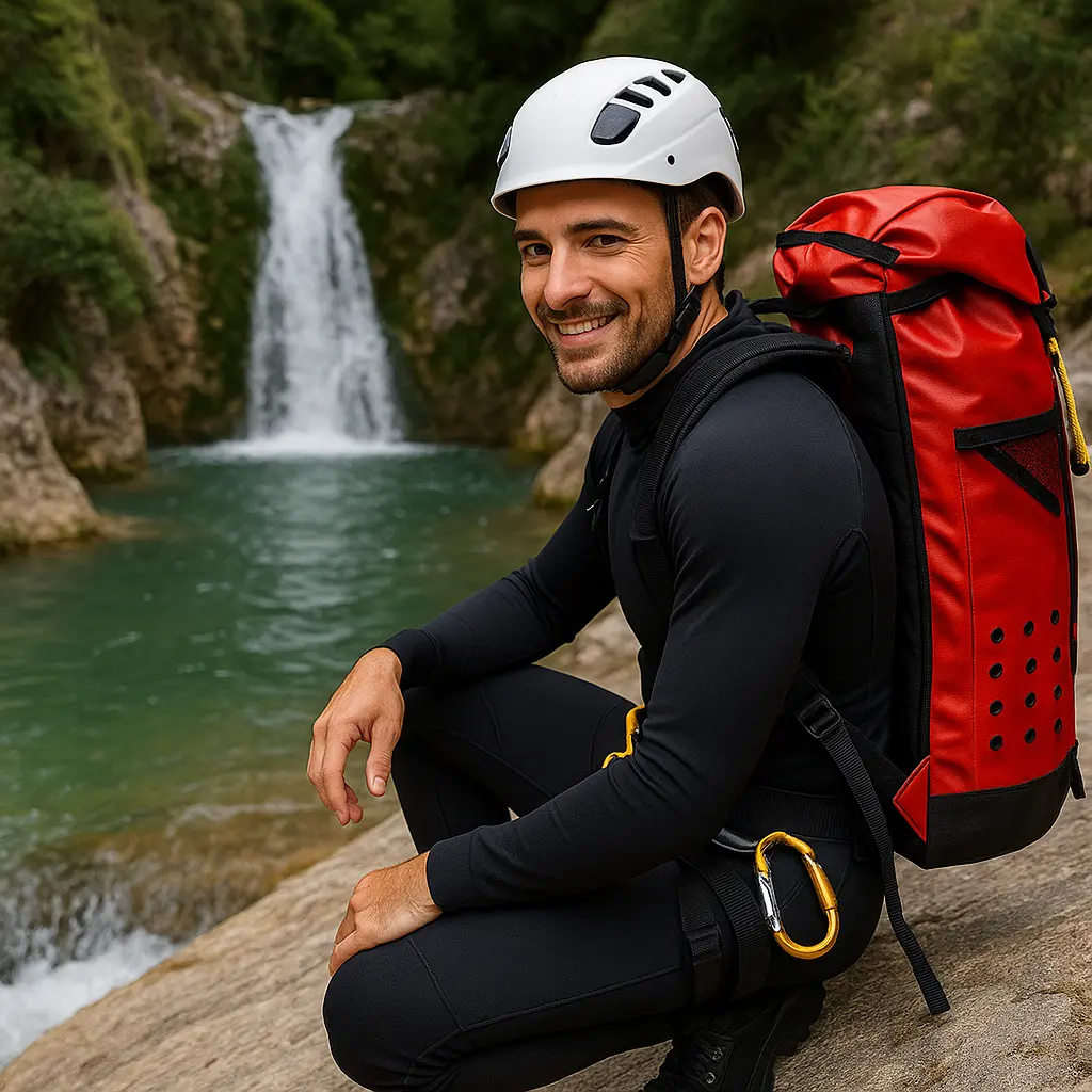 Mochila de descenso de barrancos mochila barrancos