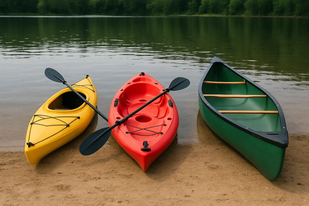 piragua kayak canoa diferencias