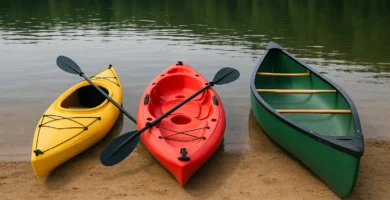 piragua kayak canoa diferencias